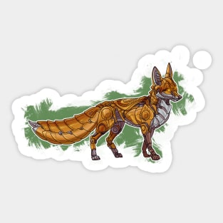 Mechanimal - Red Fox Sticker